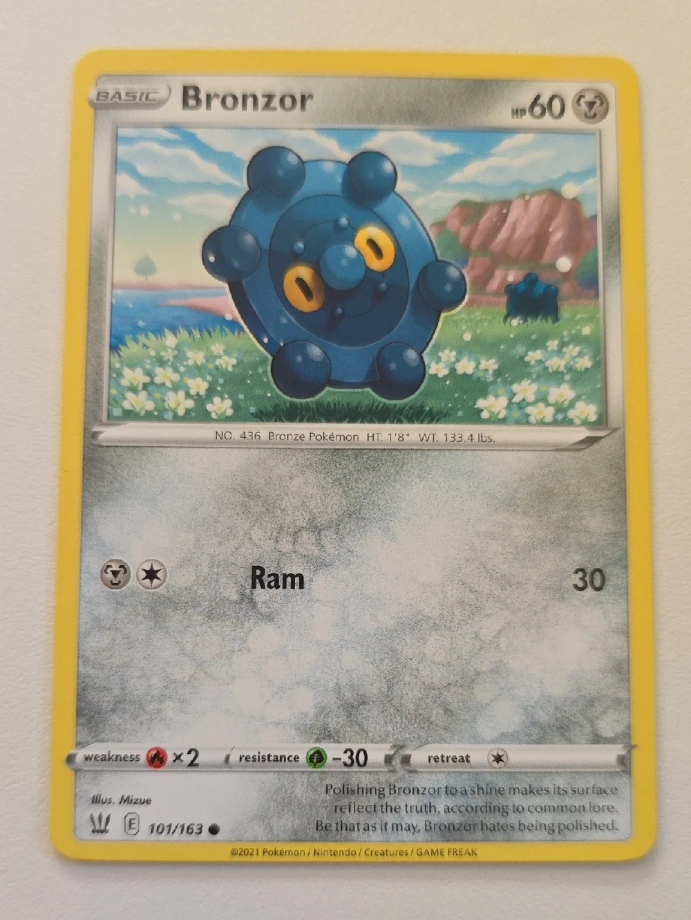 Pokemon Bronzor And Bronzong Trading Cards Set